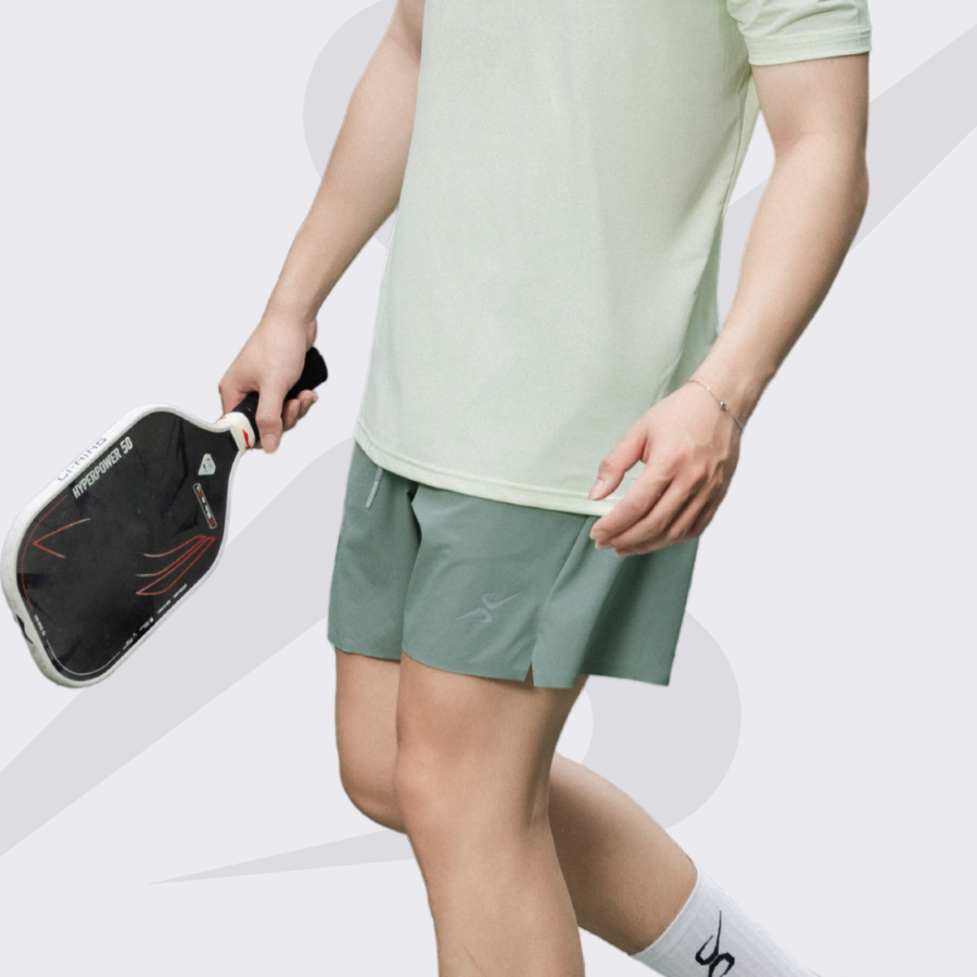Quần short thể thao nam VeliX Active Daily Shorts Seamless Green