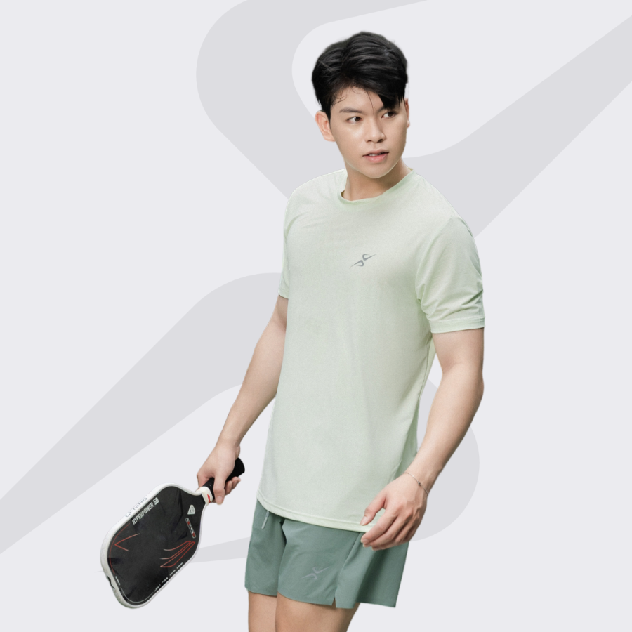Áo thun thể thao nam VeliX Active Daily Tee Mint Green