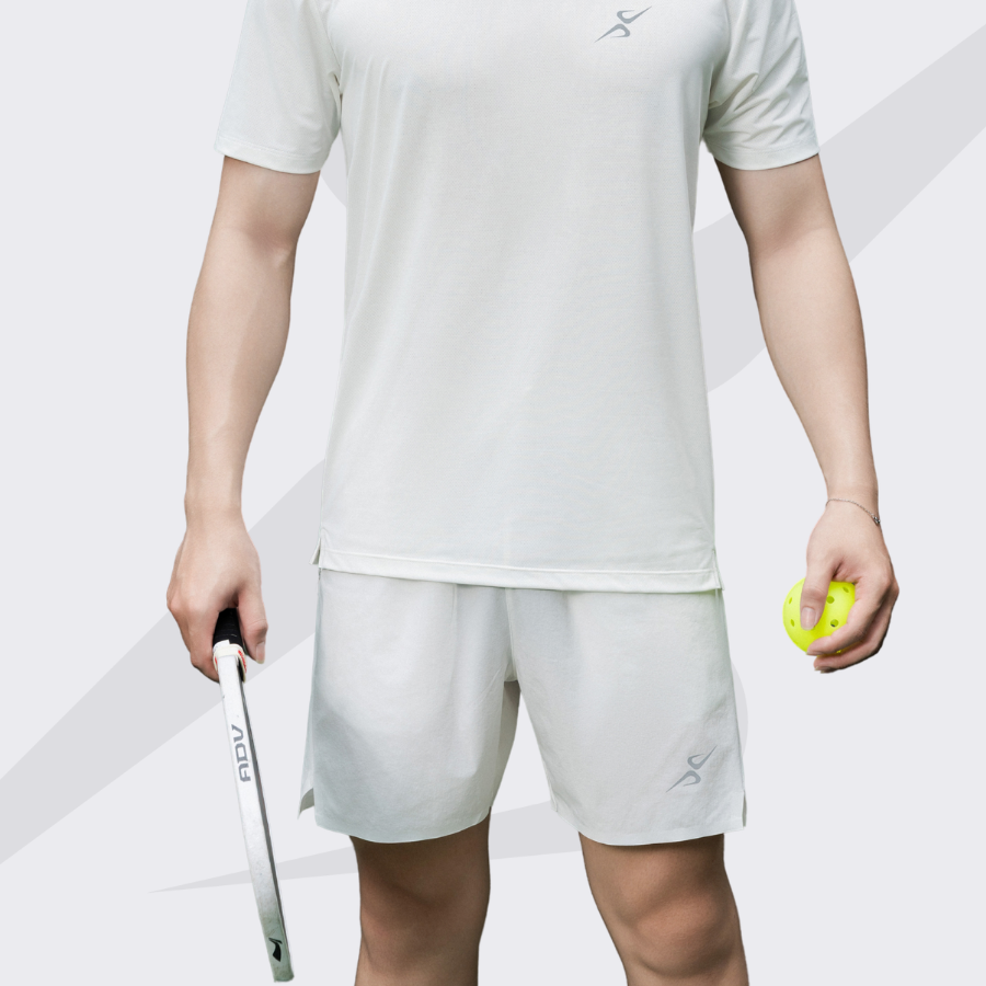 Quần short thể thao nam VeliX Active Daily Shorts Seamless White